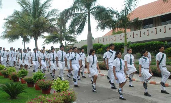 School and institute campus